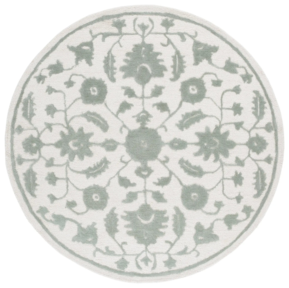 Safavieh Metro 6'-0" x 6'-0" Rug in Ivory / Light Green