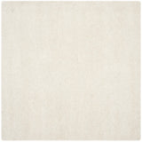 Safavieh Milan Shag 7'-0" x 7'-0" Rug in Ivory