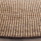 Safavieh Natural Fiber 6'-0" x 6'-0" Rug in Natural / Brown