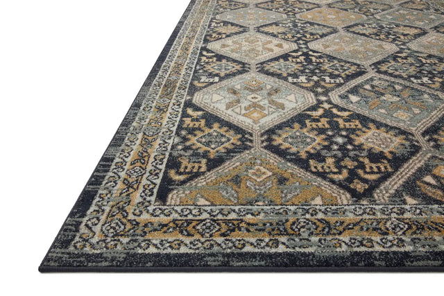 Loloi Jocelyn Joc-02 Navy/Blue Rugs - rug corner