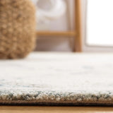 Safavieh Micro-Loop 4'-0" x 6'-0" Rug in Ivory / Blue