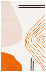 Safavieh Rodeo Drive 4'-0" x 6'-0" Rug in Ivory / Rust