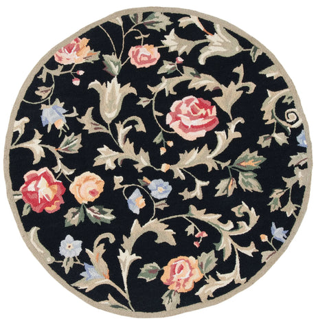 Safavieh Chelsea 5'-6" x 5'-6" Rug in Black