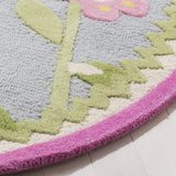 Safavieh Safavieh Kids 6'-0" x 6'-0" Rug in Blue / Multi