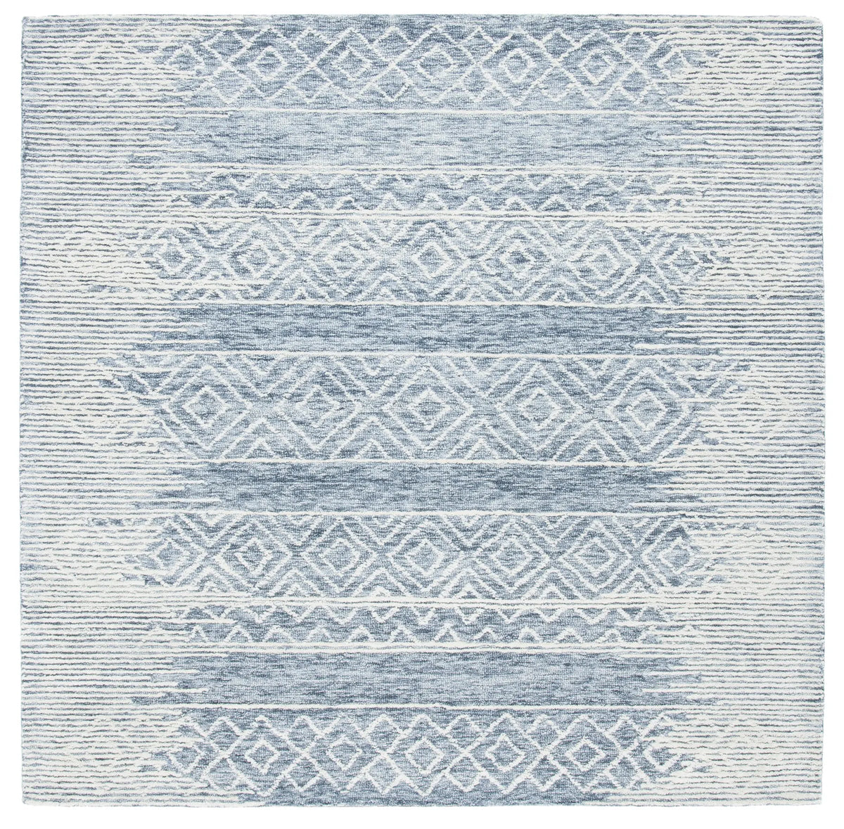 Safavieh Metro 6'-0" x 6'-0" Rug in Natural / Blue
