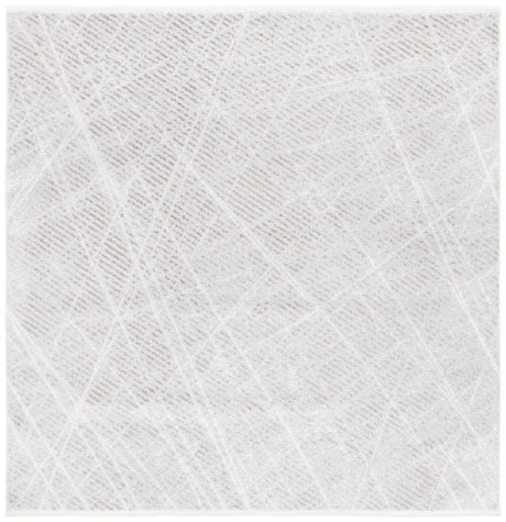 Safavieh Mila 6'-7" x 6'-7" Rug in Grey / Ivory
