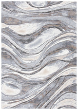 Safavieh Cyrus Shag 4'-5" x 6'-5" Rug in Grey / Beige