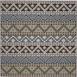 Safavieh Veranda 6'-7" x 6'-7" Rug in Blue / Creme