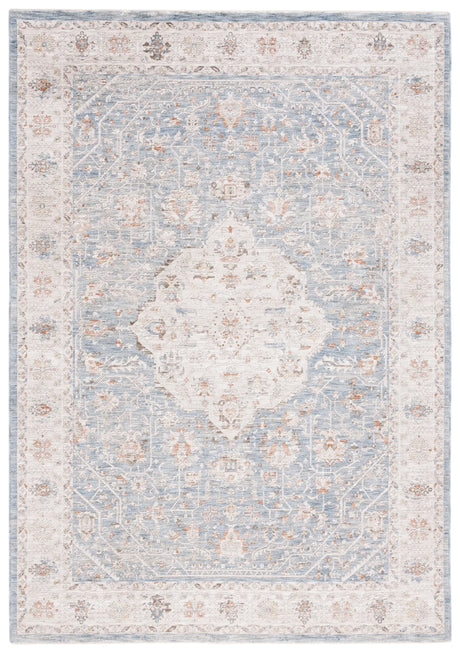 Safavieh Mason 100 4'-0" x 6'-0" Rug in Blue / Beige Rust
