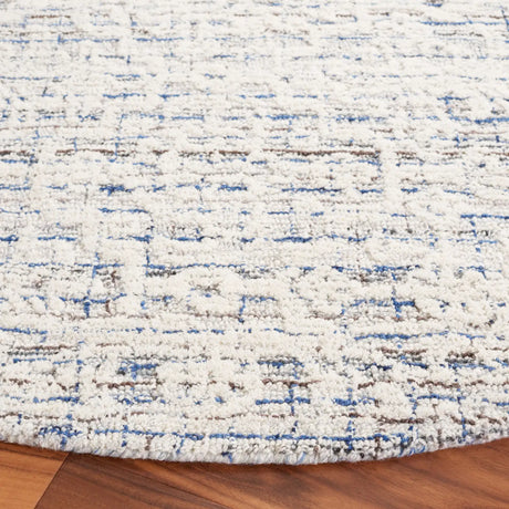 Safavieh Ebony 6'-0" x 6'-0" Rug in Blue / Ivory
