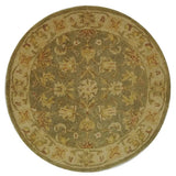 Safavieh Antiquity 3'-6" x 3'-6" Rug in Green / Gold