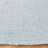 Safavieh Montauk 6'-0" x 6'-0" Rug in Turquoise / Grey