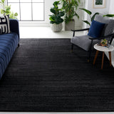 Safavieh Adirondack 10'-0" x 14'-0" Rug in Black / Ivory