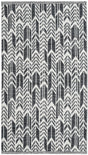 Safavieh Montauk 2'-3" x 3'-9" Rug in Black / Ivory