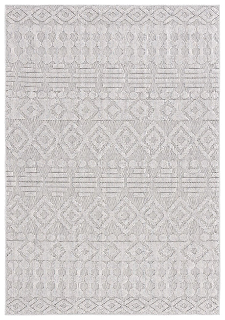 Safavieh Global 4'-0" x 6'-0" Rug in Grey / Ivory