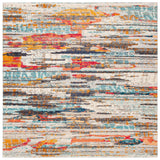 Safavieh Madison 6'-7" x 6'-7" Rug in Ivory / Multi