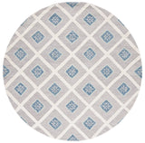 Safavieh Metro 6'-0" x 6'-0" Rug in Blue / Ivory