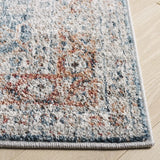 Safavieh Vintage Tabriz 4'-0" x 6'-0" Rug in Blue / Rust