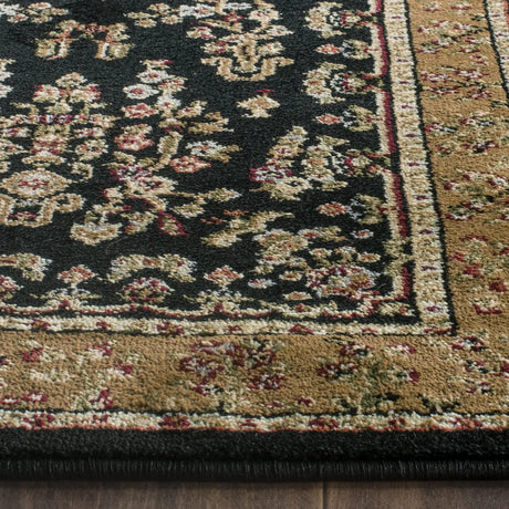 Safavieh Lyndhurst 2'-3" x 8'-0" Rug in Black / Tan
