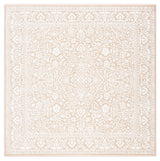 Safavieh Martha Stewart Sabrina 6'-7" x 6'-7" Rug in Gold / Ivory