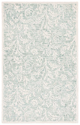 Safavieh Micro-Loop 4'-0" x 6'-0" Rug in Grey / Ivory