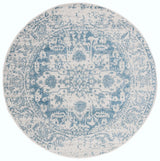 Safavieh Madison 5'-3" x 5'-3" Rug in Teal / Ivory