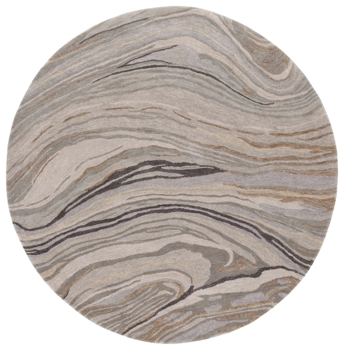 Safavieh Soho 6'-0" x 6'-0" Rug in Beige / Grey