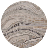 Safavieh Soho 6'-0" x 6'-0" Rug in Beige / Grey