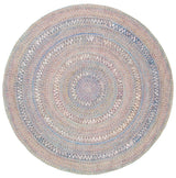 Safavieh Cape Cod 5'-0" x 5'-0" Rug in Pink / Grey