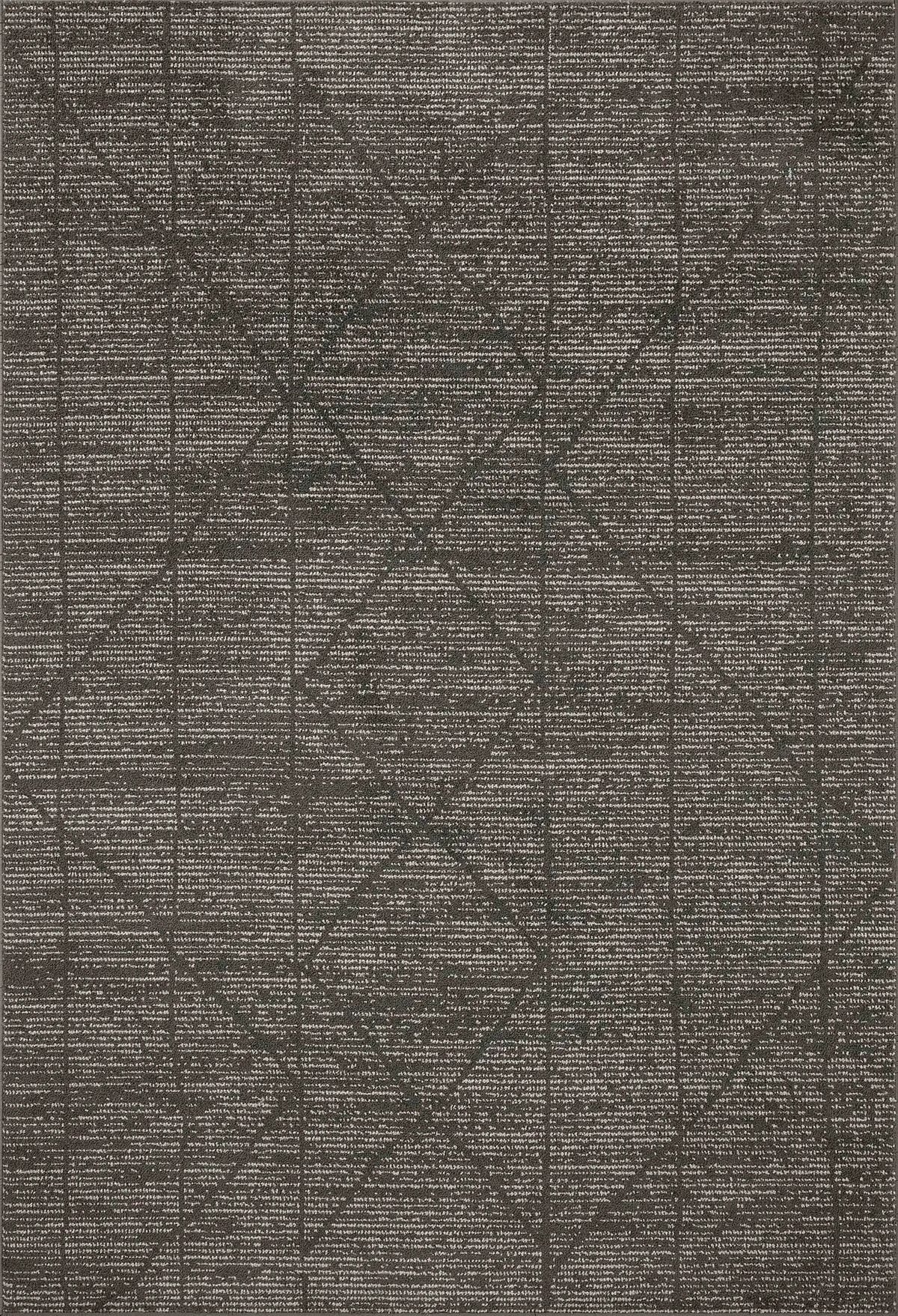 Loloi Kamala Kam-06 Charcoal/Ivory Rug - main flat