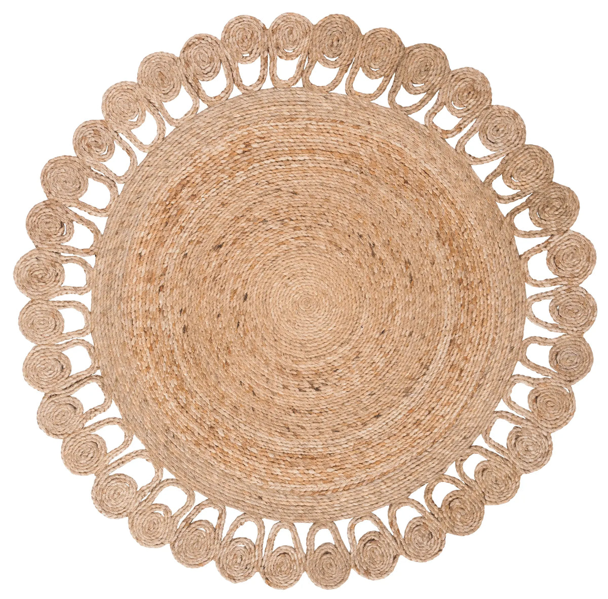 Safavieh Natural Fiber 3'-0" x 3'-0" Rug in Natural