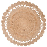Safavieh Natural Fiber 3'-0" x 3'-0" Rug in Natural