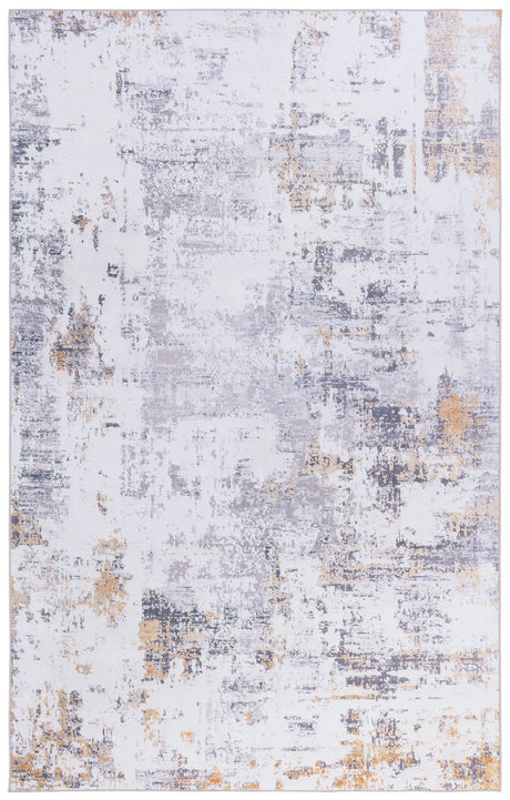 Safavieh Tacoma 4'-0" x 6'-0" Rug in Grey / Gold