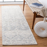 Safavieh Metro 2'-3" x 8'-0" Rug in Light Blue / Ivory
