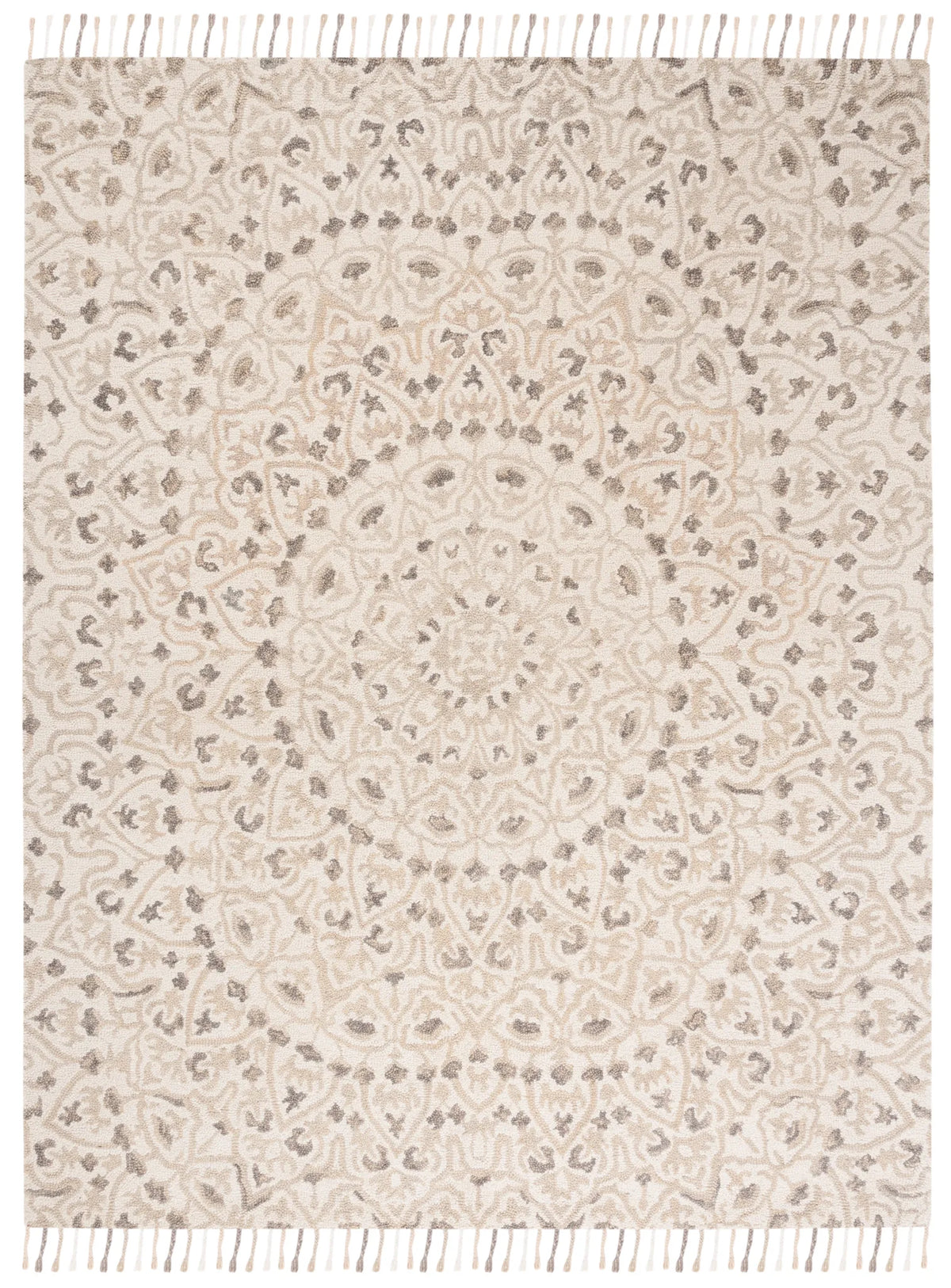 Safavieh Blossom 10'-0" x 14'-0" Rug in Ivory / Taupe