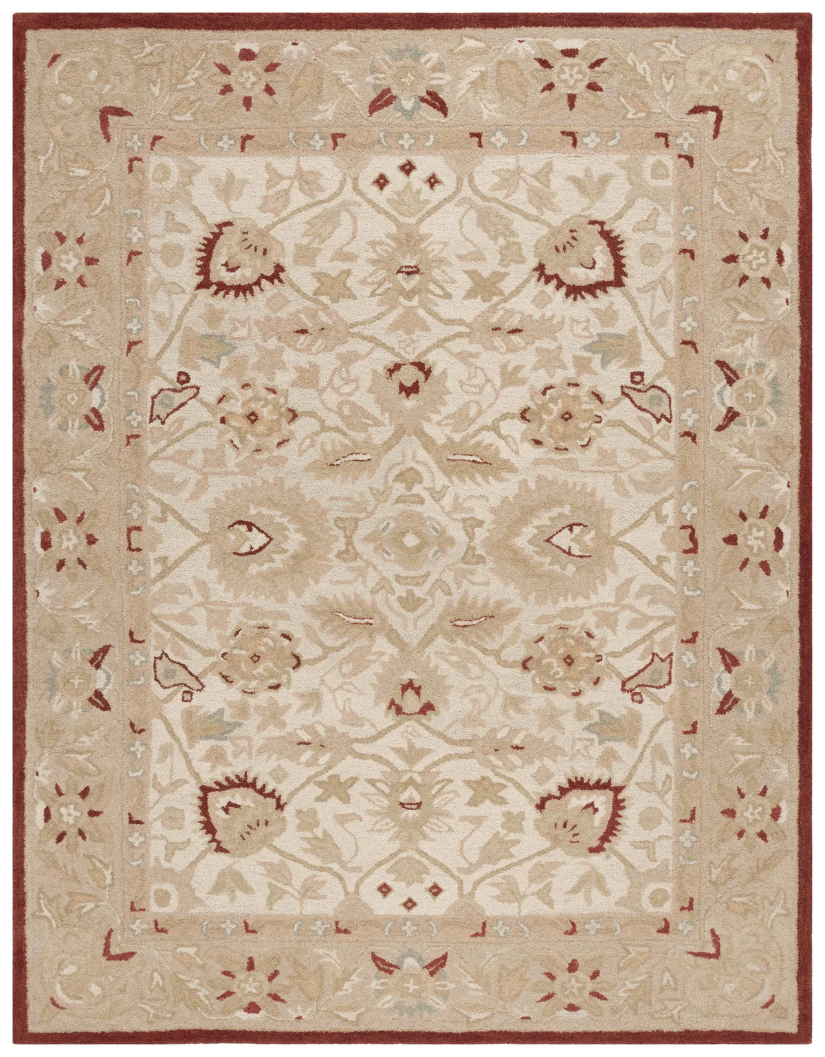 Safavieh Anatolia 9'-6" x 13'-6" Rug in Beige / Rust