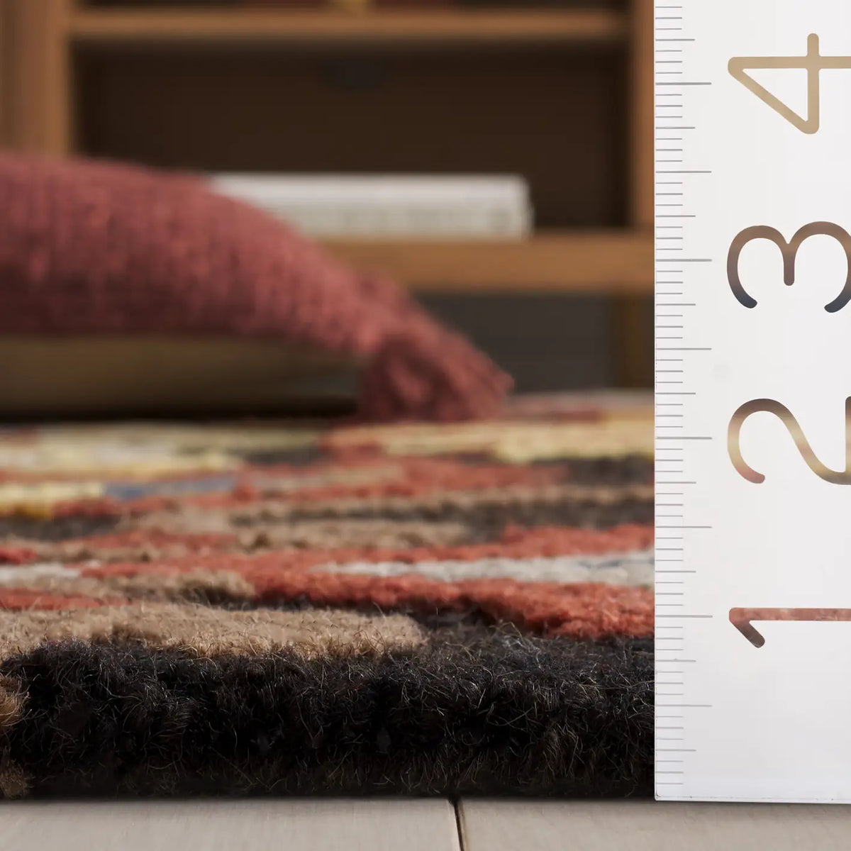 Safavieh Blossom 5'-0" x 8'-0" Rug in Charcoal / Multi