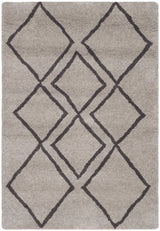 Safavieh Soho 2'-0" x 3'-0" Rug in Light Grey / Dark Grey