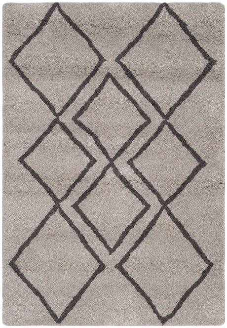 Safavieh Soho 2'-0" x 3'-0" Rug in Light Grey / Dark Grey