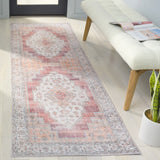 Safavieh Arizona 2'-6" x 8'-0" Rug in Rust / Light Brown
