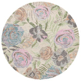 Safavieh Blossom 6'-0" x 6'-0" Rug in Green / Pink