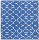 Safavieh Montauk 6'-0" x 6'-0" Rug in Blue / Ivory