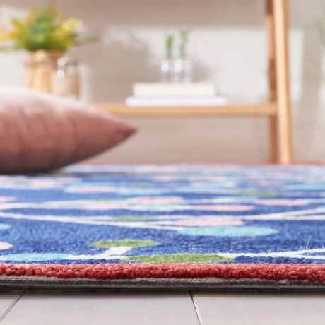 Safavieh Jardin 4'-0" x 6'-0" Rug in Blue / Pink