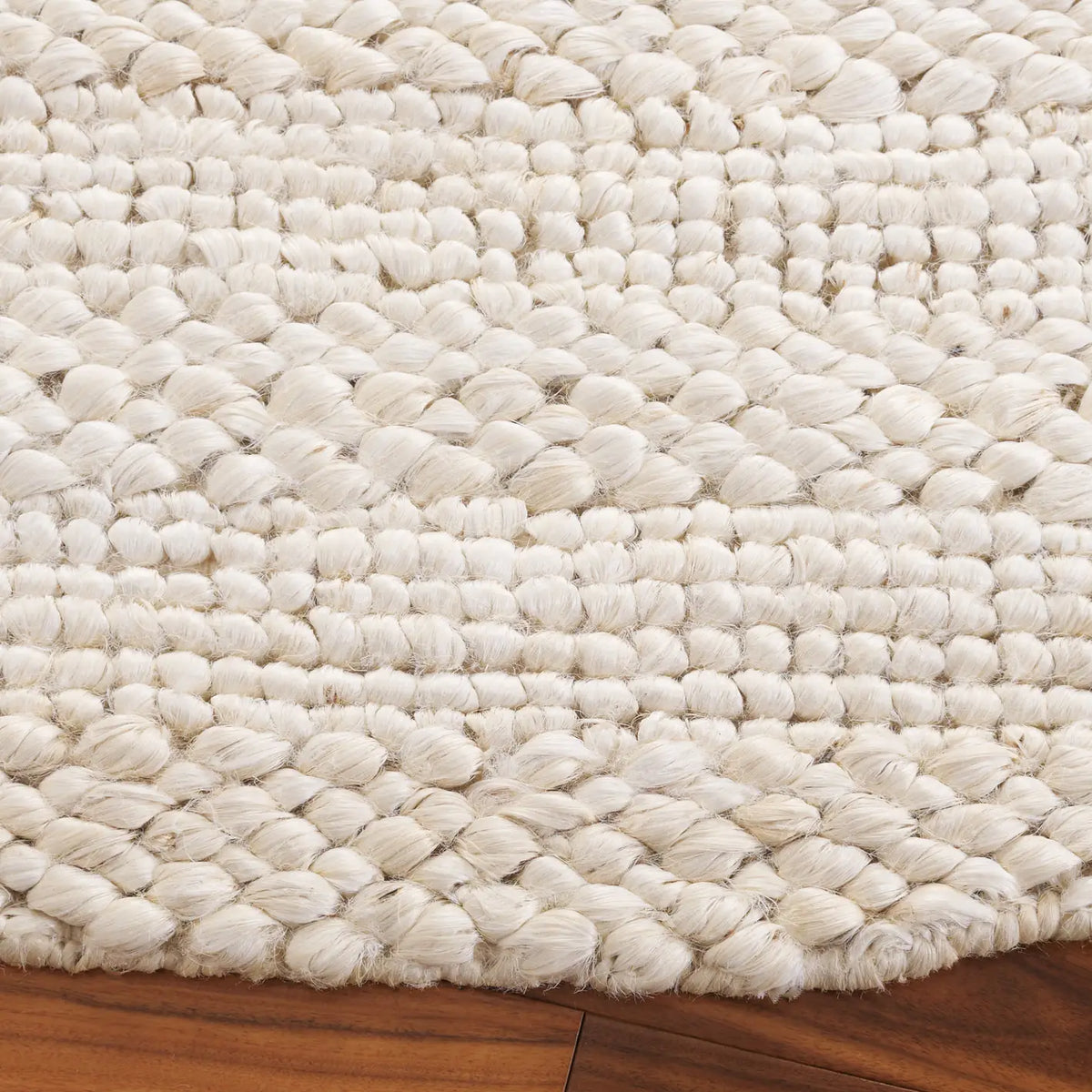Safavieh Natural Fiber 6'-0" x 6'-0" Rug in Bleach