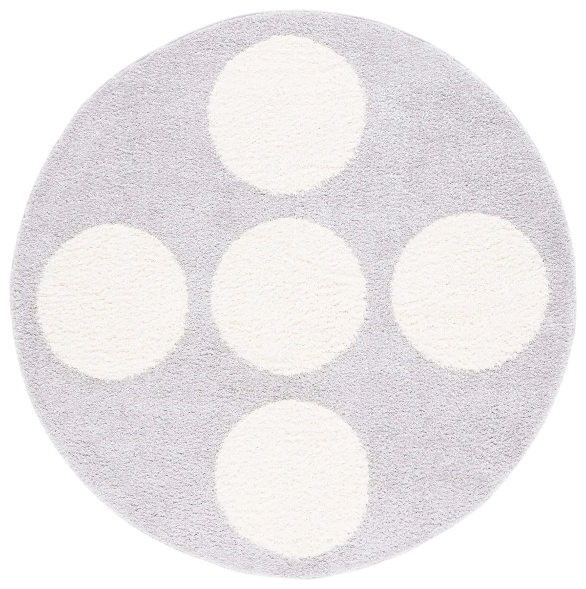 Safavieh Norway 6'-7" x 6'-7" Rug in Grey / Ivory