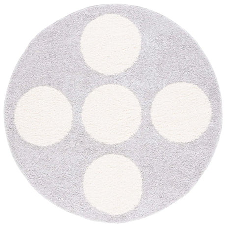 Safavieh Norway 6'-7" x 6'-7" Rug in Grey / Ivory