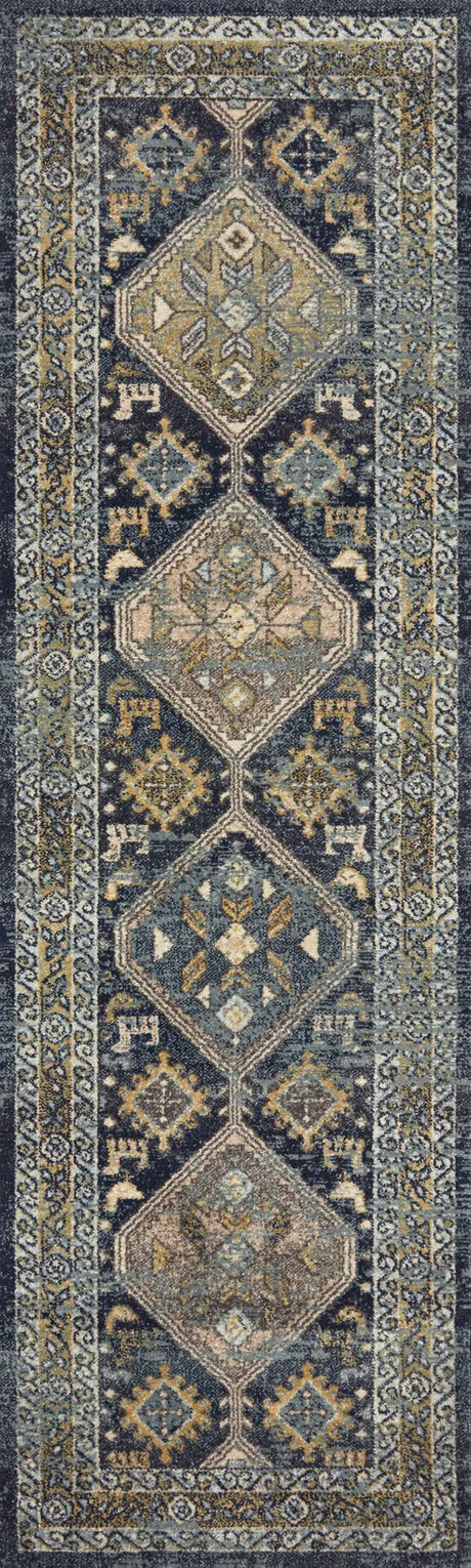 Loloi Jocelyn Joc-02 Navy/Blue Rugs - runner flat