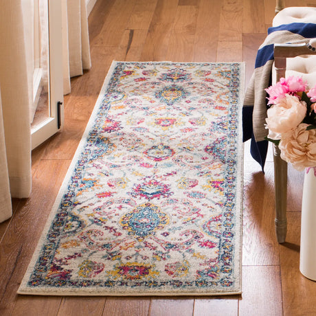 Safavieh Evoke 2'-2" x 7'-0" Rug in Cream / Orange