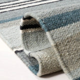 Safavieh Striped Kilim 4'-0" x 6'-0" Rug in Grey