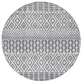 Safavieh Casablanca 6'-0" x 6'-0" Rug in Black / Ivory